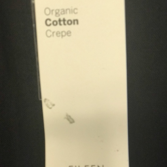 NEW EILEEN FISHER Organic Cotton Romper Black L - Picture 5 of 6